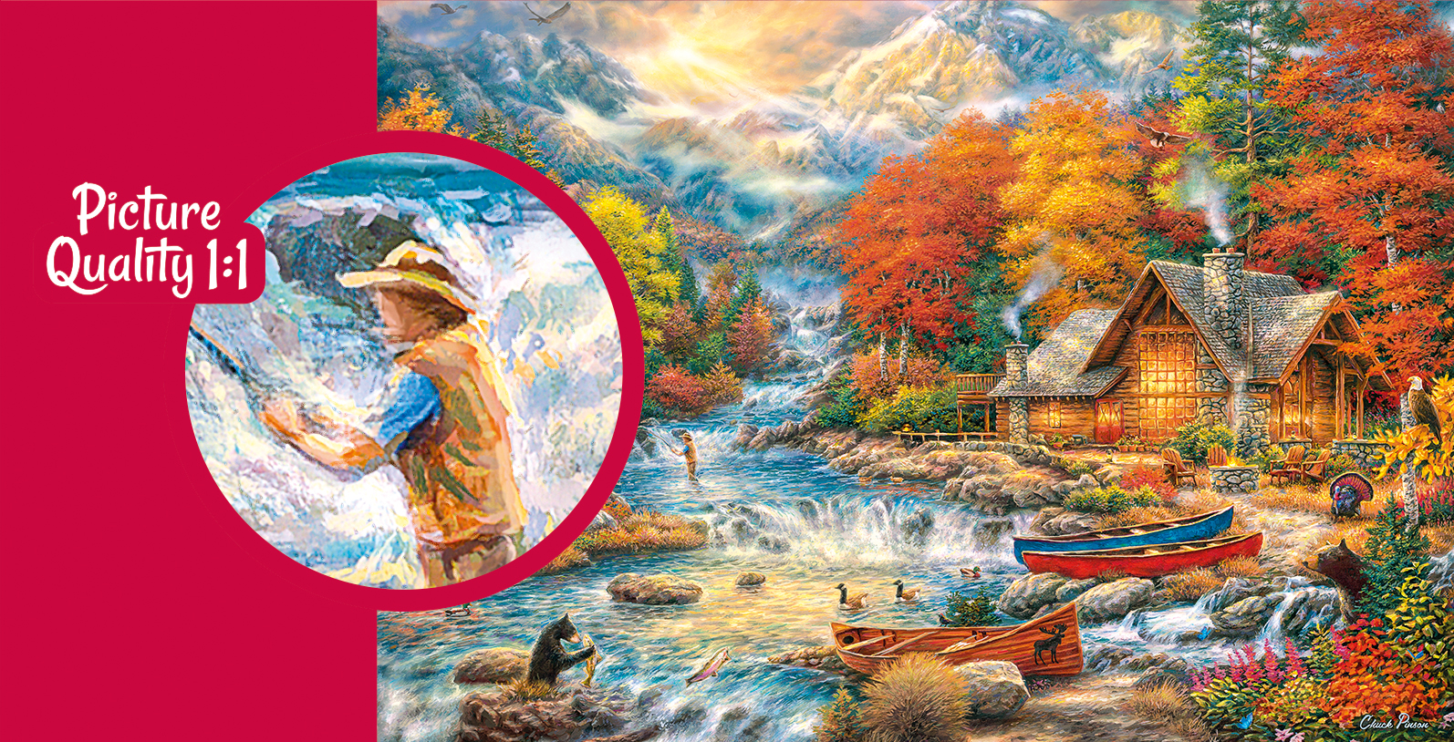 Puzzle 2000d. Cherry Pazzi, Treasures of the Great Outdoors