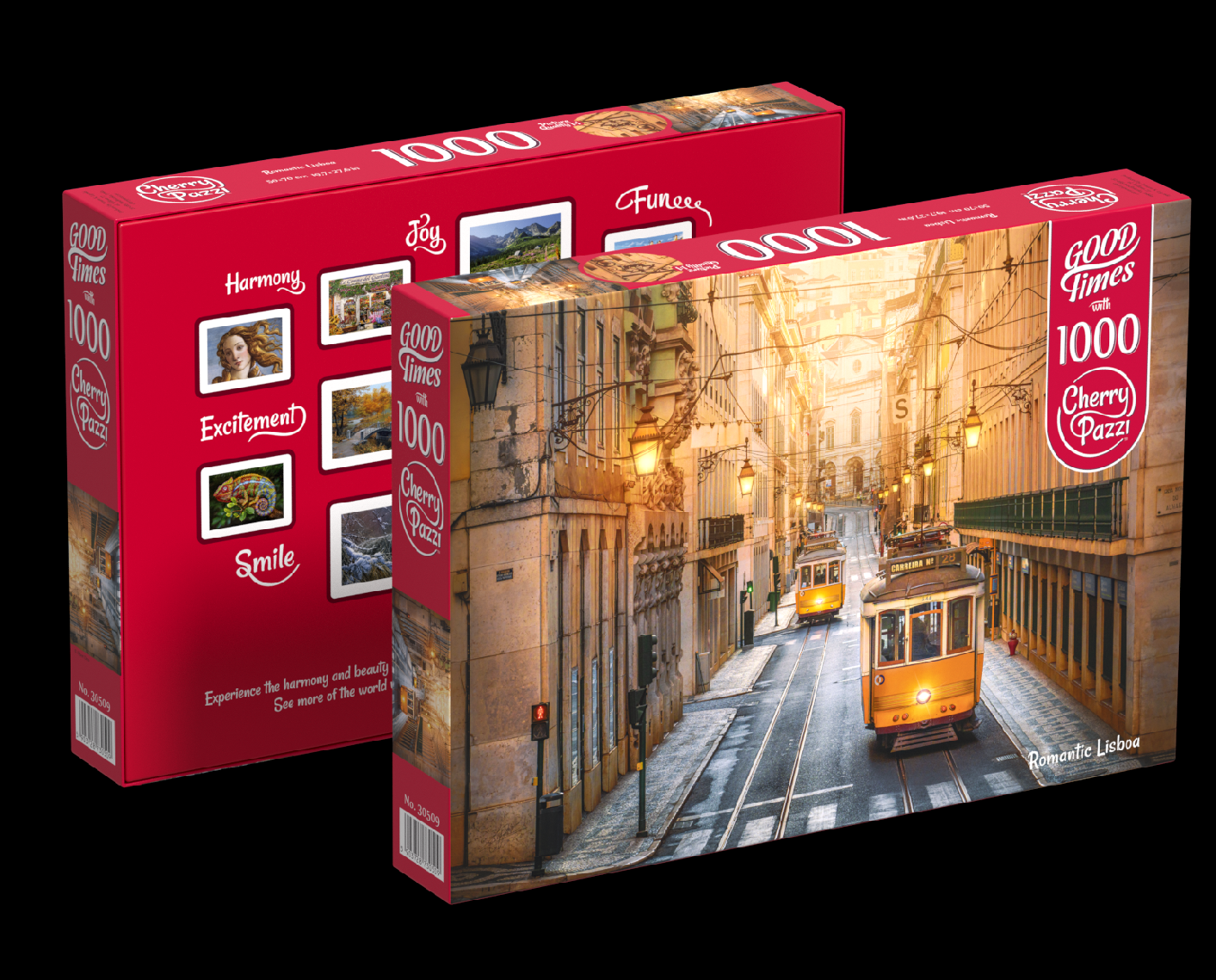 Puzzle 1000d. Cherry Pazzi,Romantická Lisabon