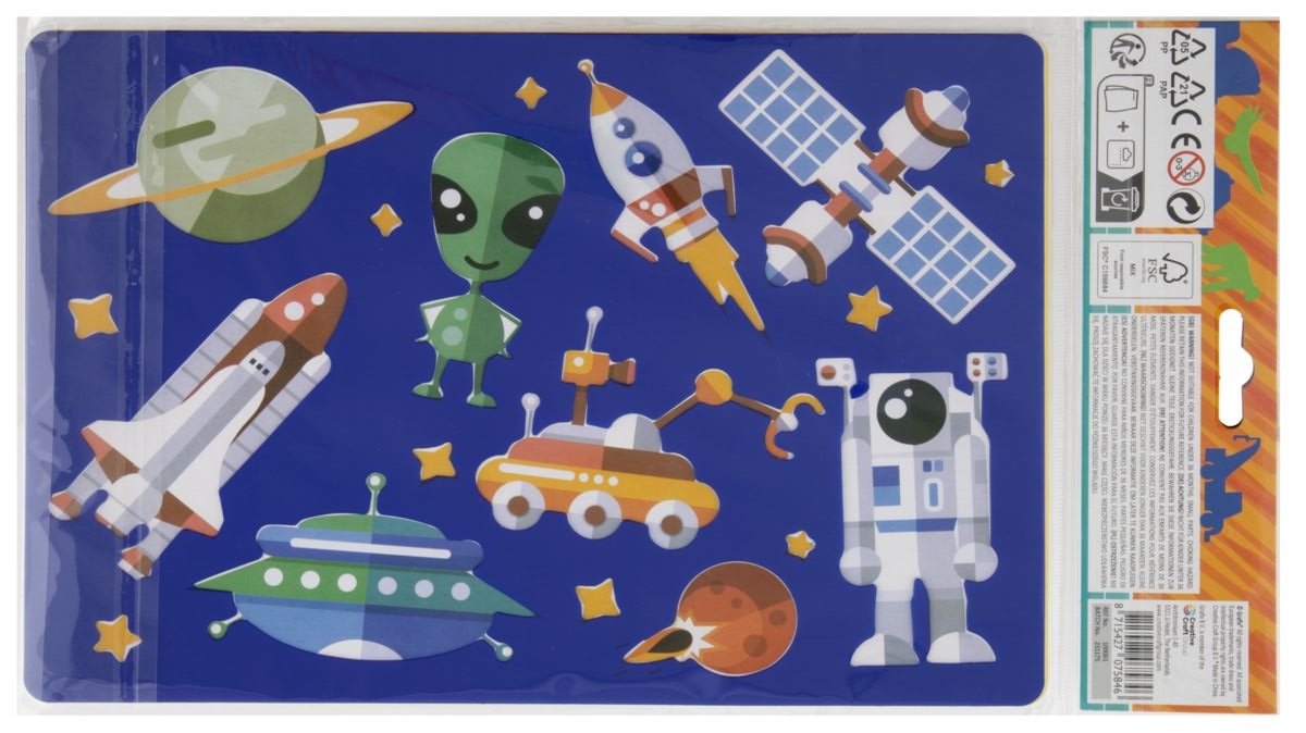 Šablony 2ks - Technika a vesmír