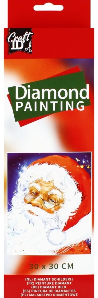Diamantový obrázek - Santa Claus 30 x 30cm - CR8009/GE