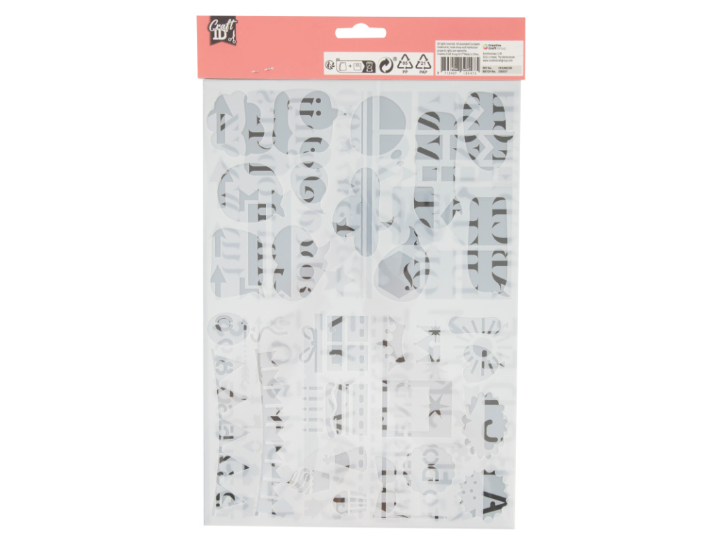 Šablony 4 ks - ornamenty