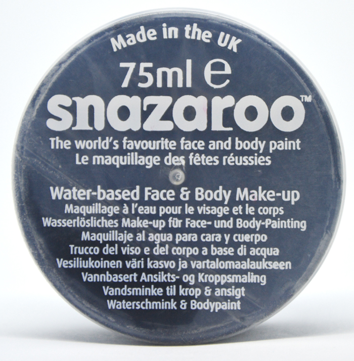 Snazaroo barva na obličej 75 ml - černá