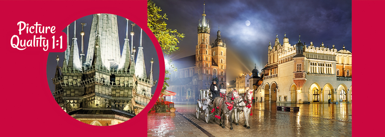 Puzzle 500d. Cherry Pazzi Kouzelný Krakov