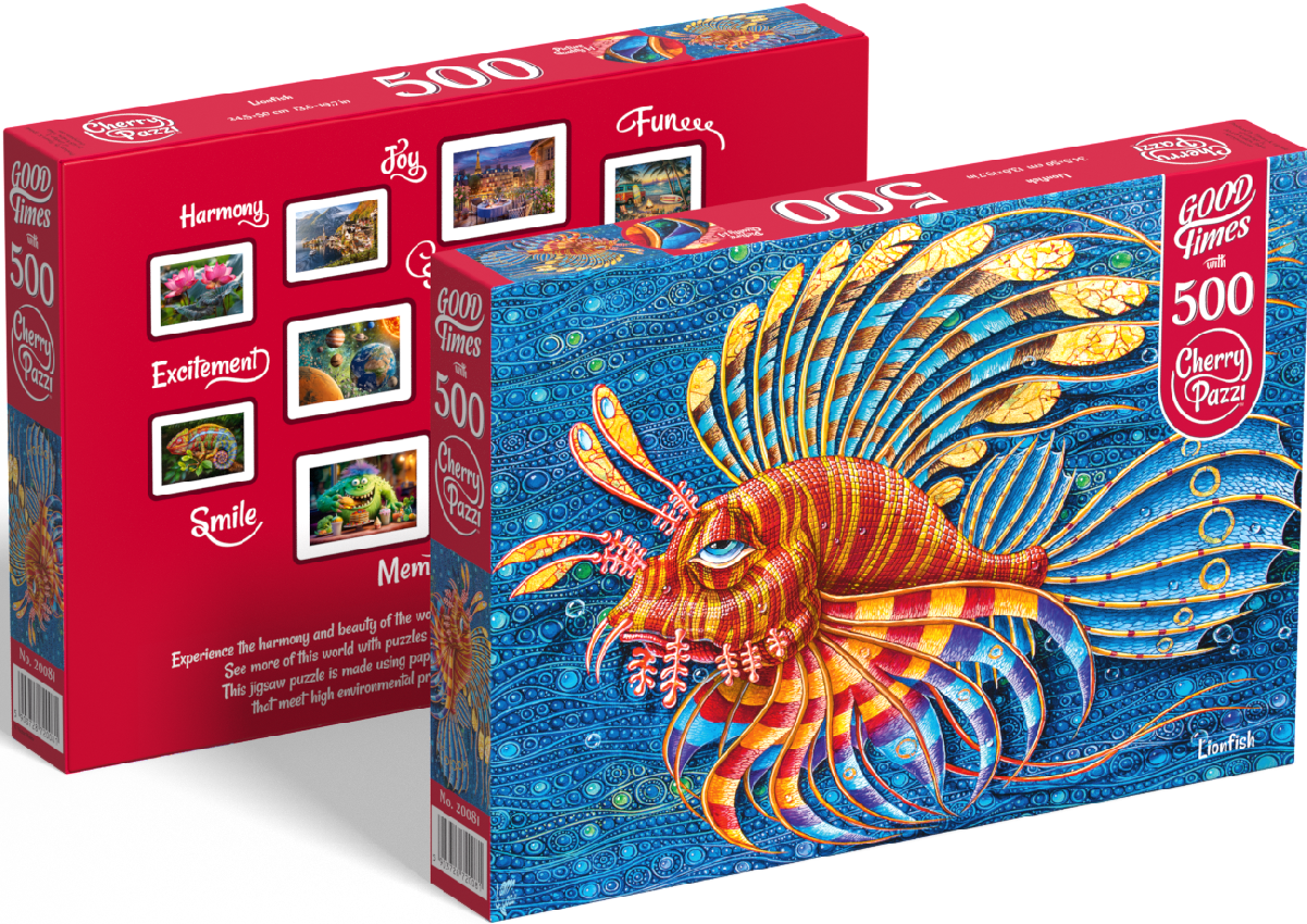 Puzzle 500d. Cherry Pazzi Perutýn