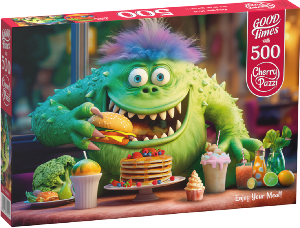 Puzzle 500d. Cherry Pazzi Užij si svůj oběd!