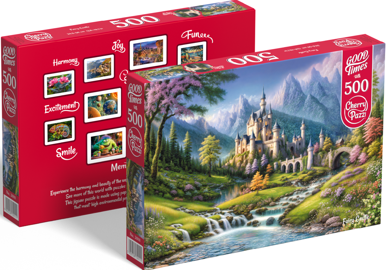 Puzzle 500d. Cherry Pazzi Pohádkový hrad