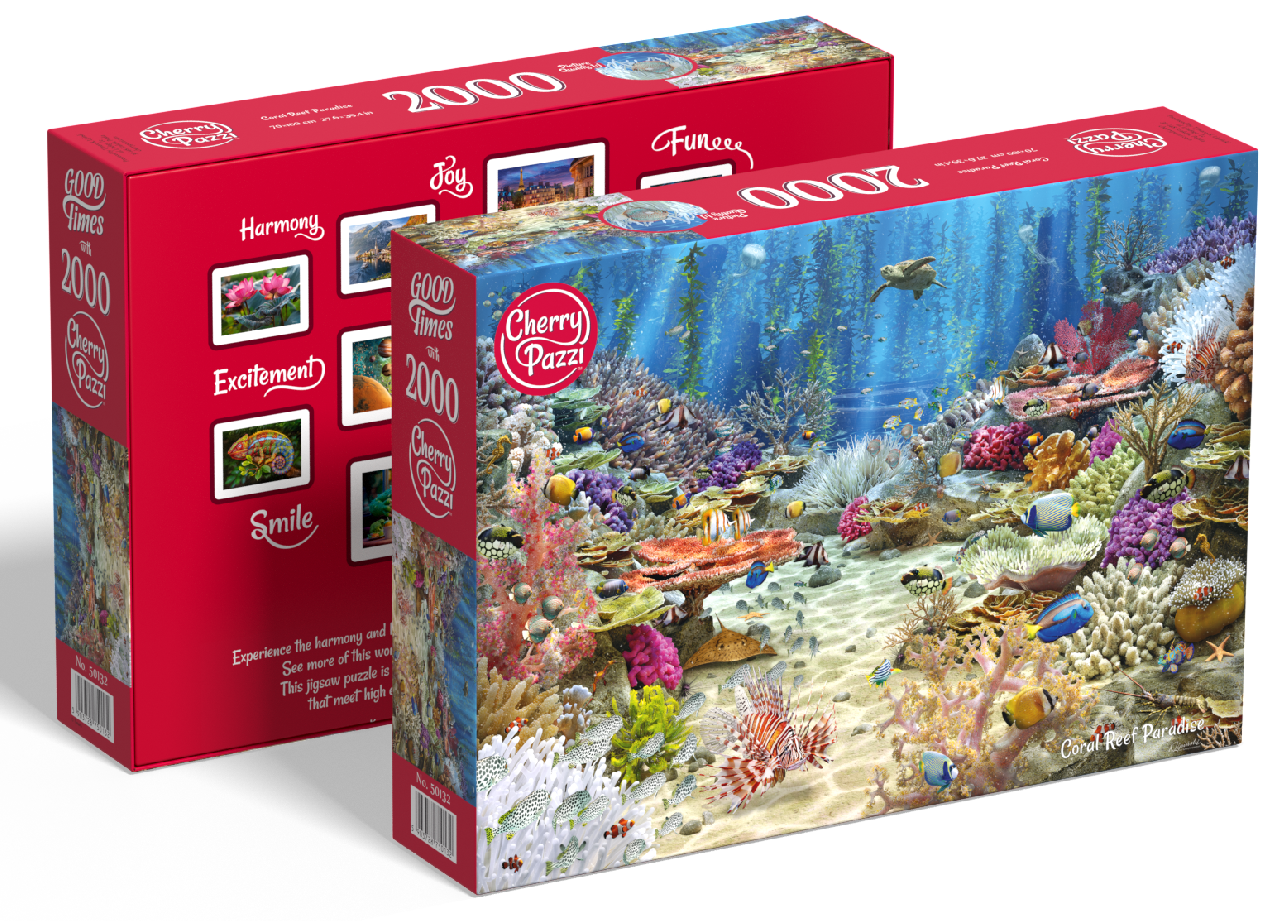 Puzzle 2000d. Cherry Pazzi, Korálový útes