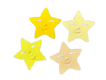 Děrovačka 32mm s embosing efektem - hvězda