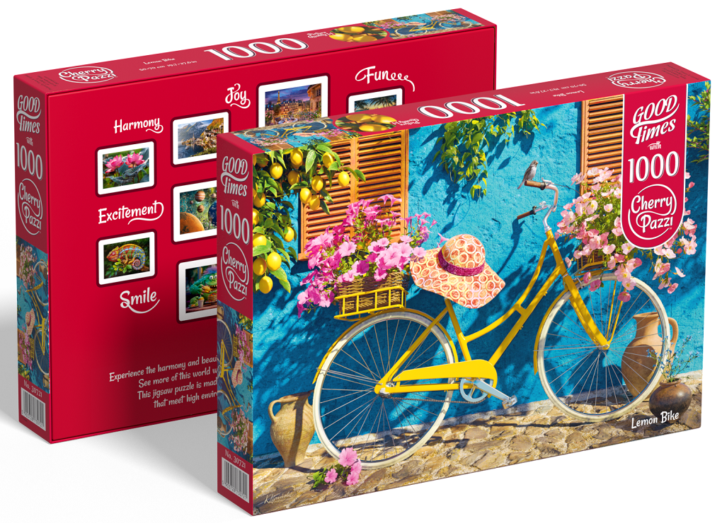 Puzzle Cherry Pazzi 1000d. Žluté kolo