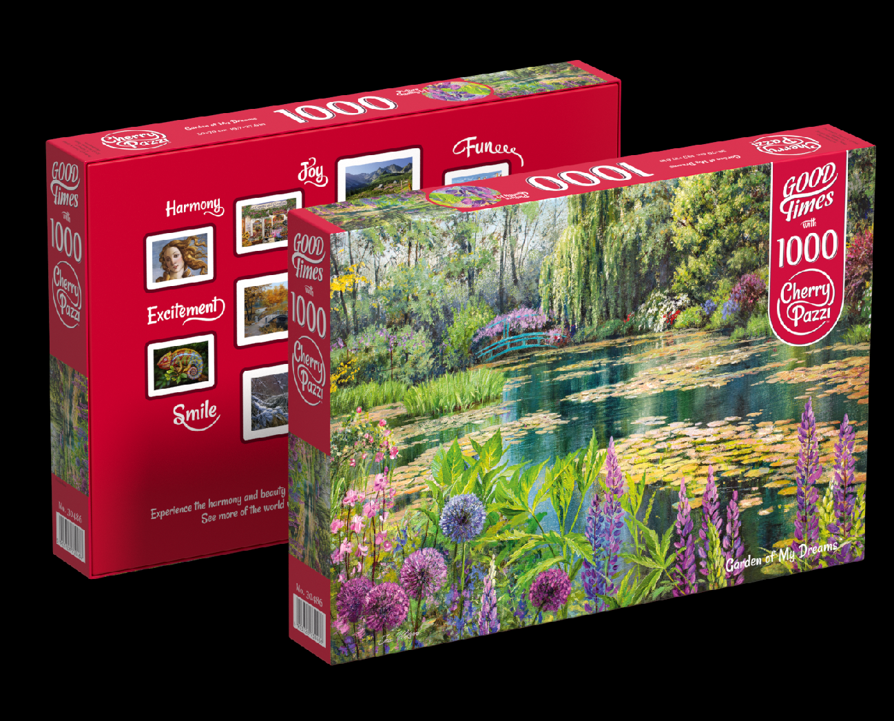 Puzzle Cherry Pazzi 1000d. Zahrada snů