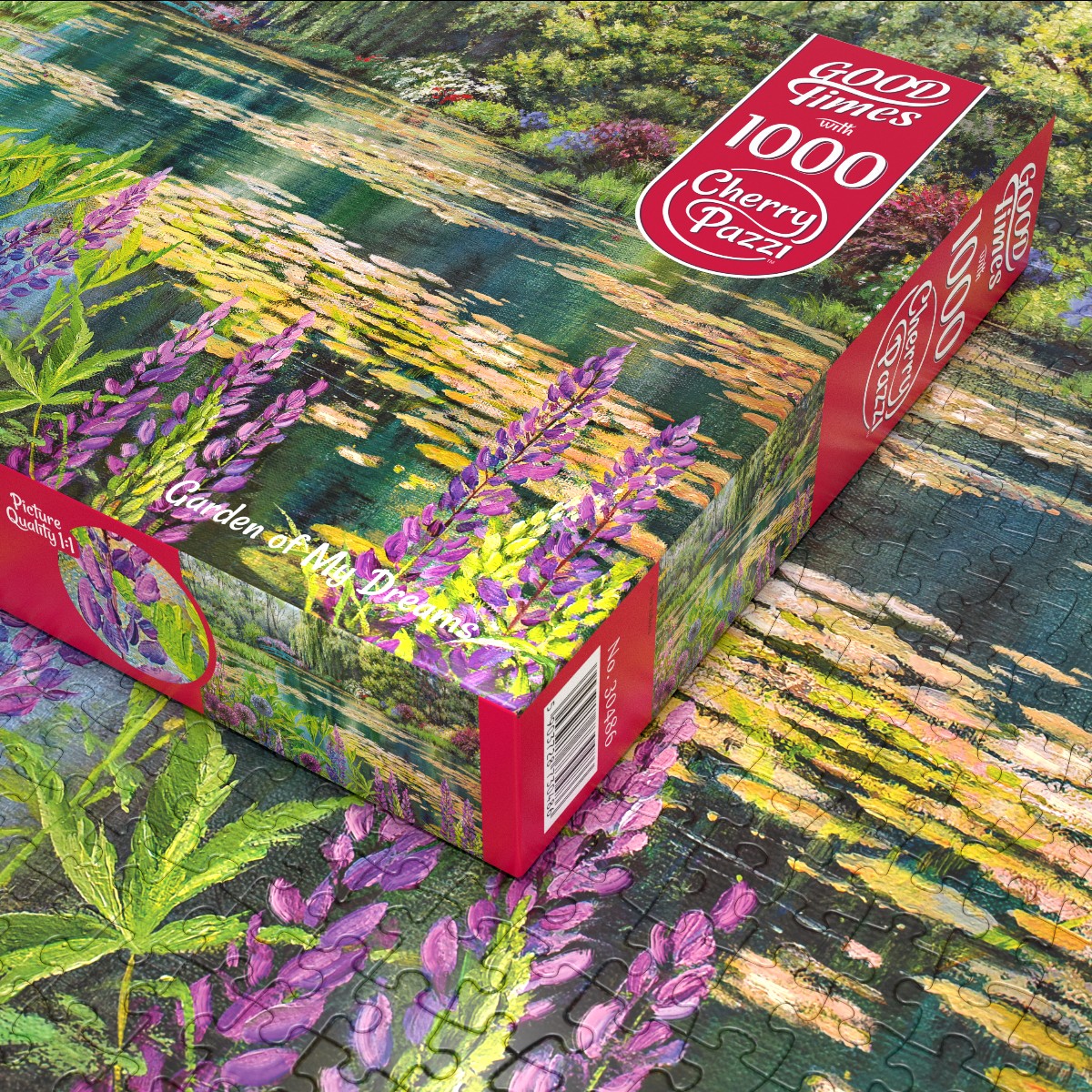 Puzzle Cherry Pazzi 1000d. Zahrada snů