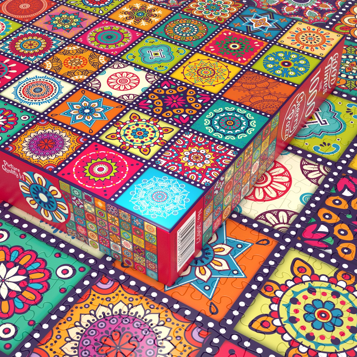 Puzzle Cherry Pazzi 1000d. Mandaly