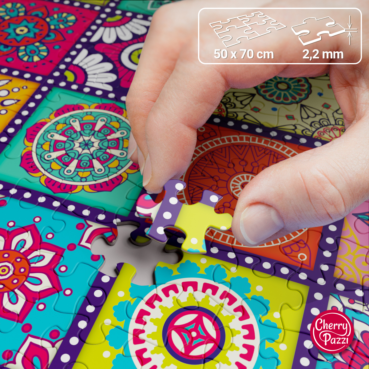 Puzzle Cherry Pazzi 1000d. Mandaly