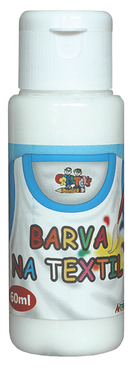 Barva na textil 60 ml - bílá