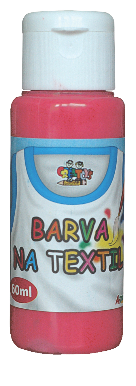 Barva na textil 60 ml - třešňová