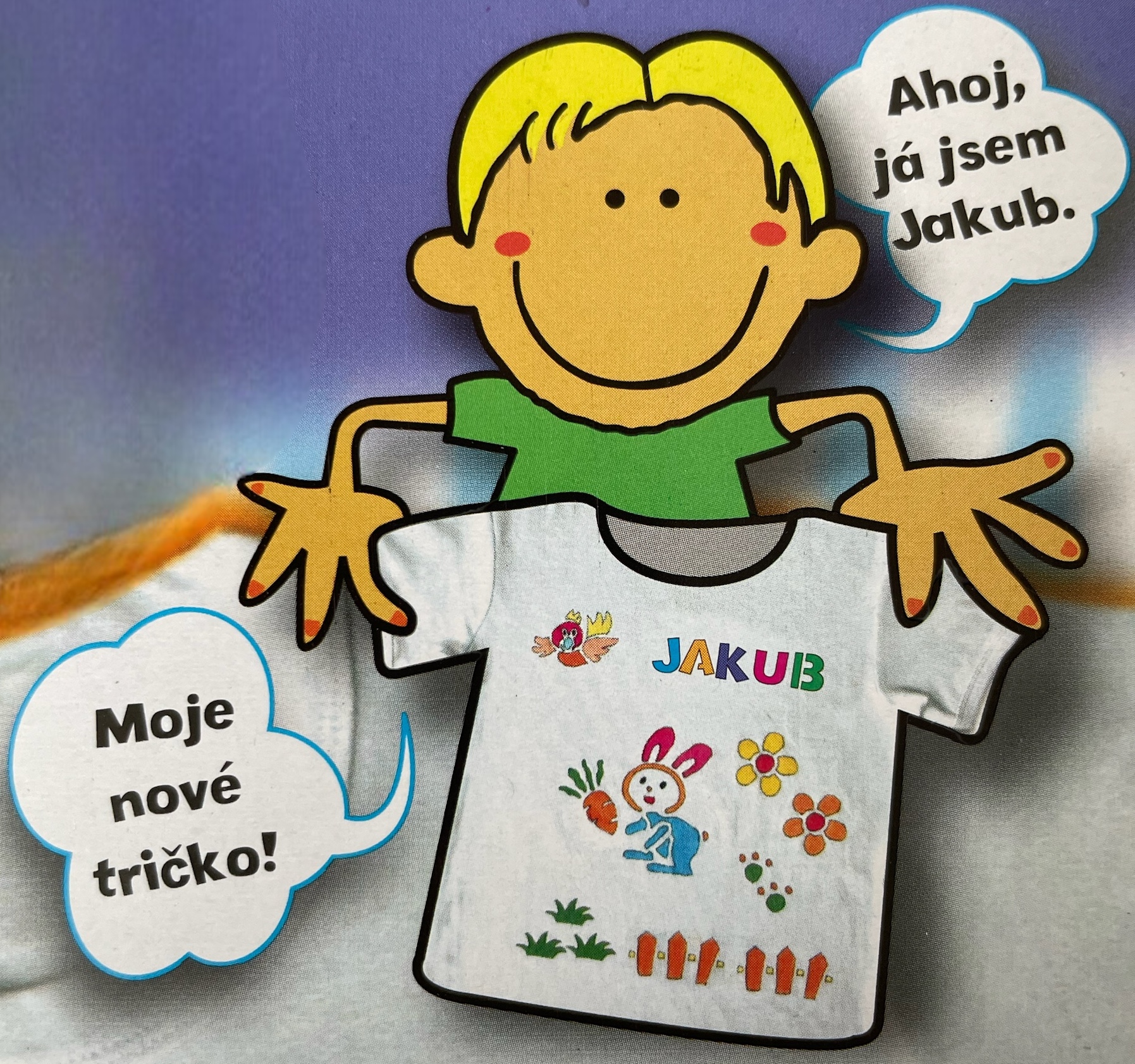 Barvy na textil 6x7ml