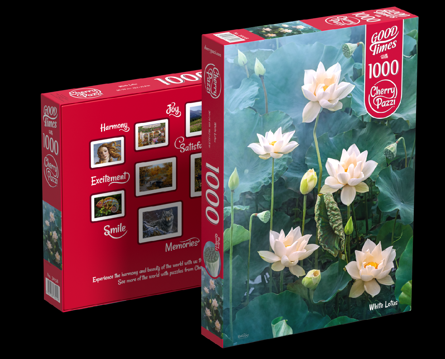 Puzzle 1000d. Cherry Pazzi Bílý lotus
