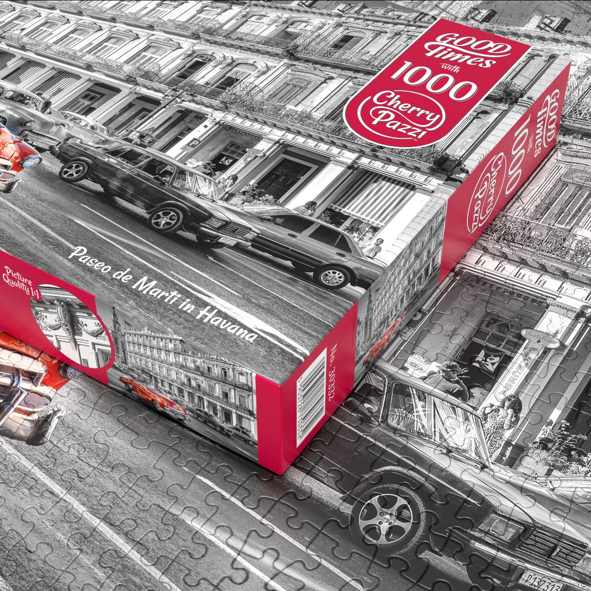 Puzzle 1000d. Cherry Pazzi Havana