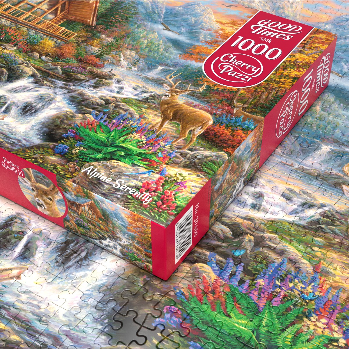 Puzzle 1000d. Cherry Pazzi Alpine Serenity