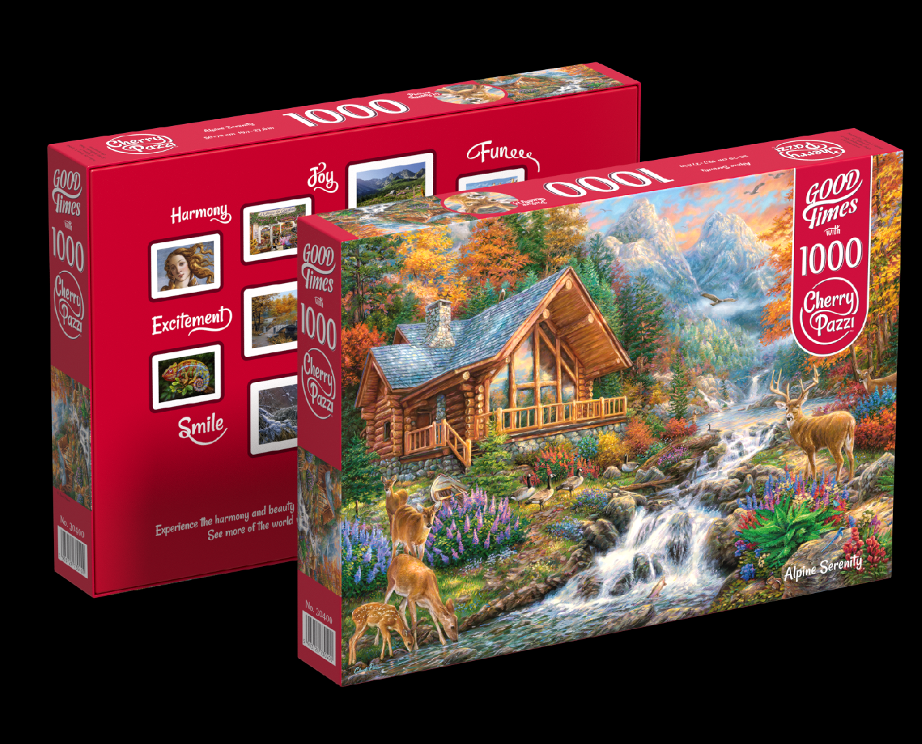 Puzzle 1000d. Cherry Pazzi Alpine Serenity