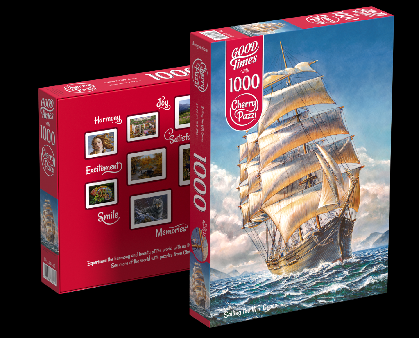 Puzzle 1000d. Cherry Pazzi Plachetnice