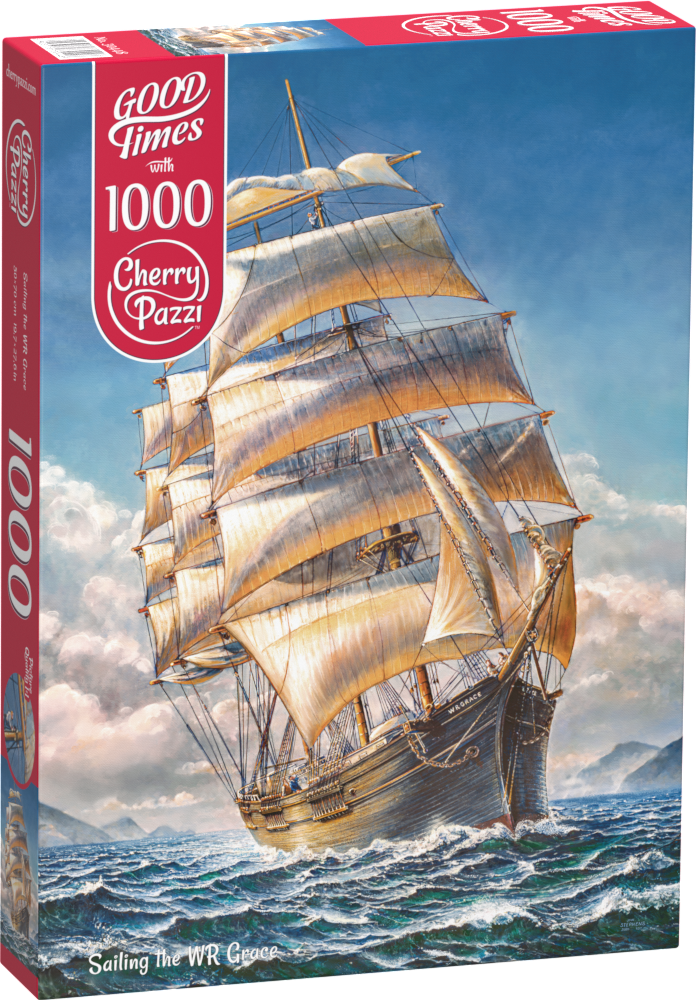 Puzzle 1000d. Cherry Pazzi Plachetnice