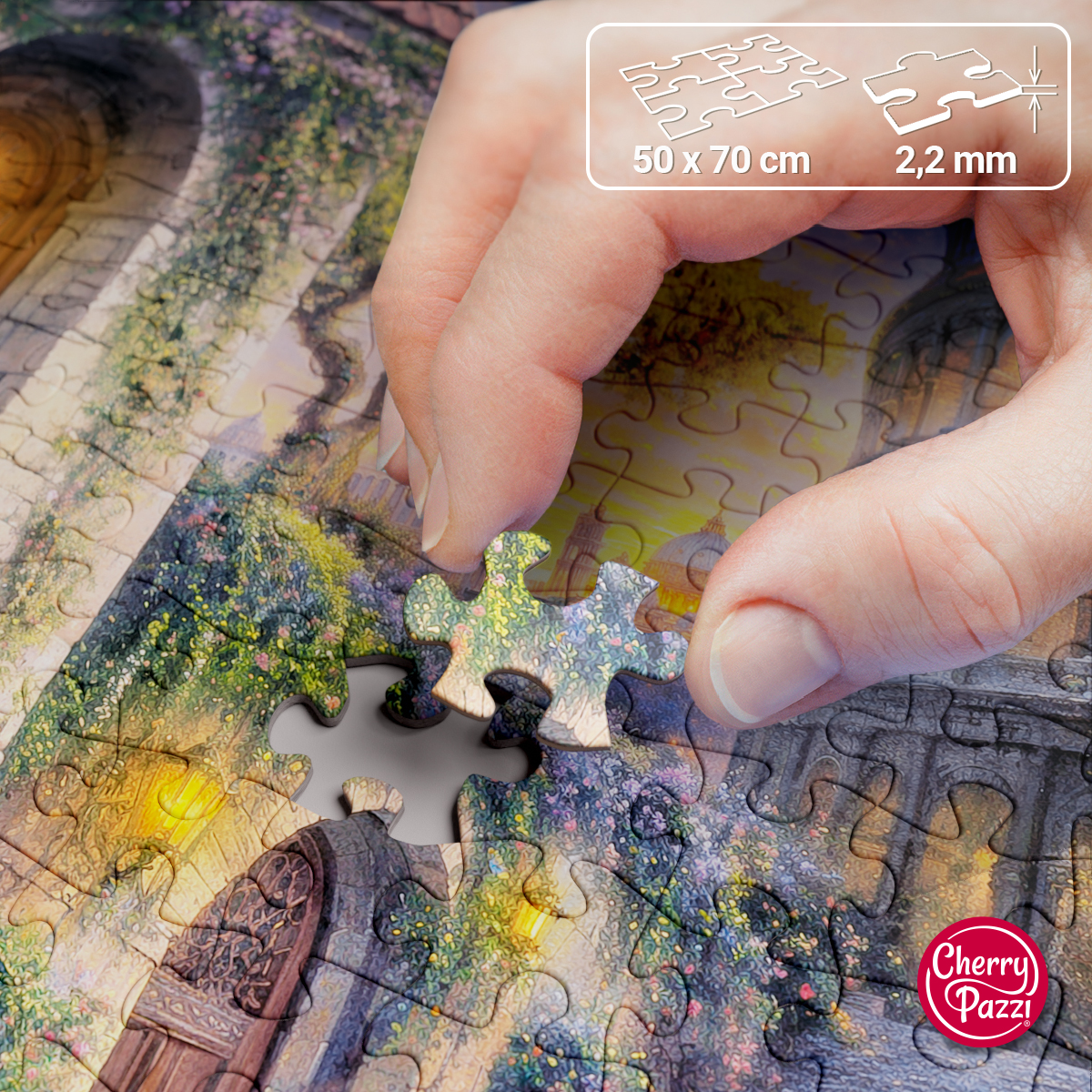 Puzzle Cherry Pazzi 1000d. Romantický Řím