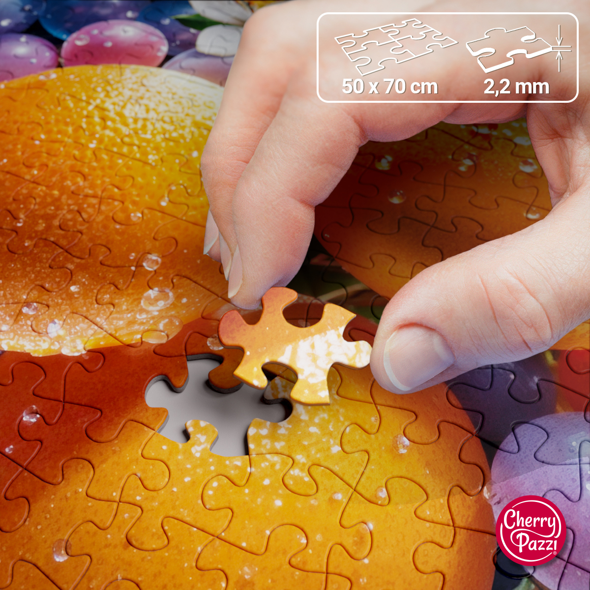 Puzzle 1000d. Cherry Pazzi, Ovoce na slunci