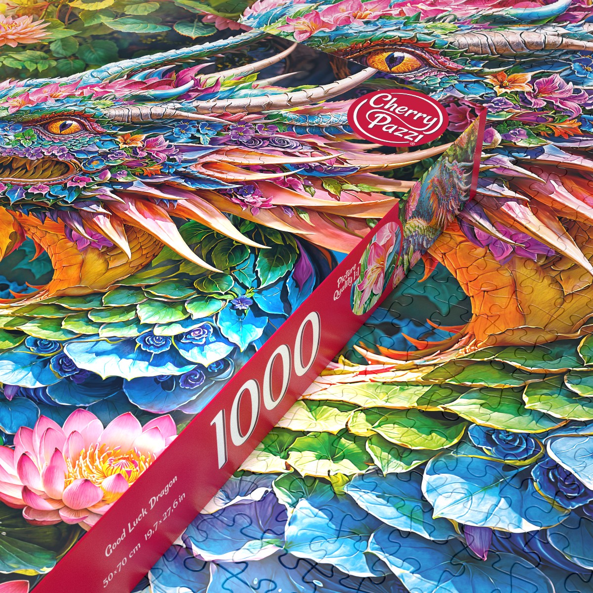 Puzzle 1000d. Cherry Pazzi, Drak