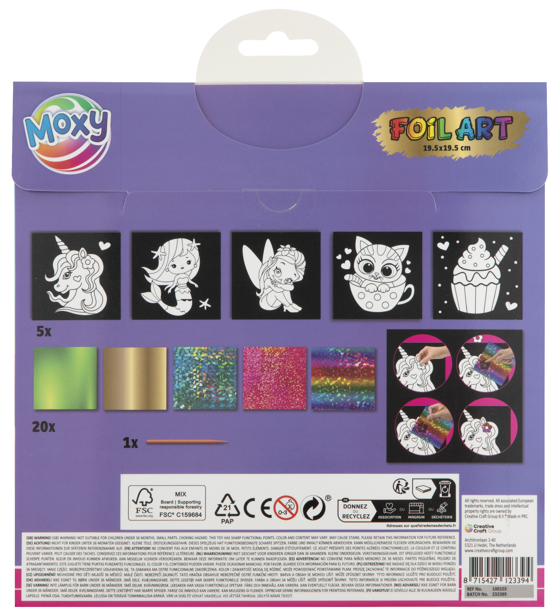 Zářivé obrázky - Jednorožec