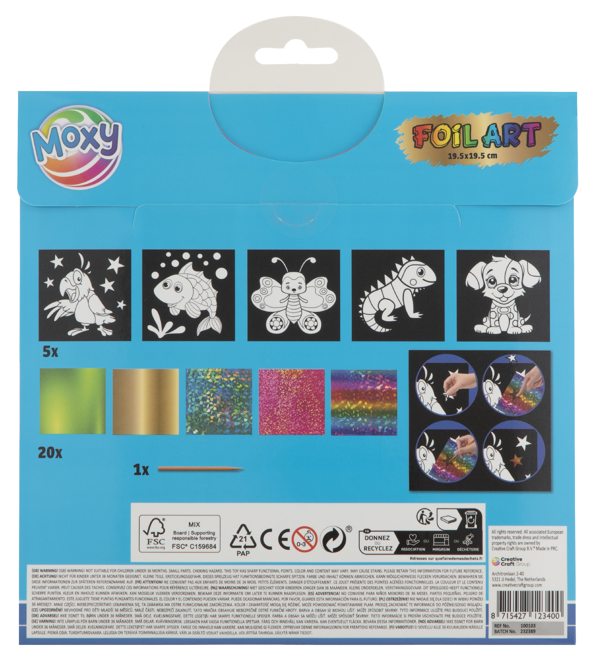 Zářivé obrázky - Papoušek