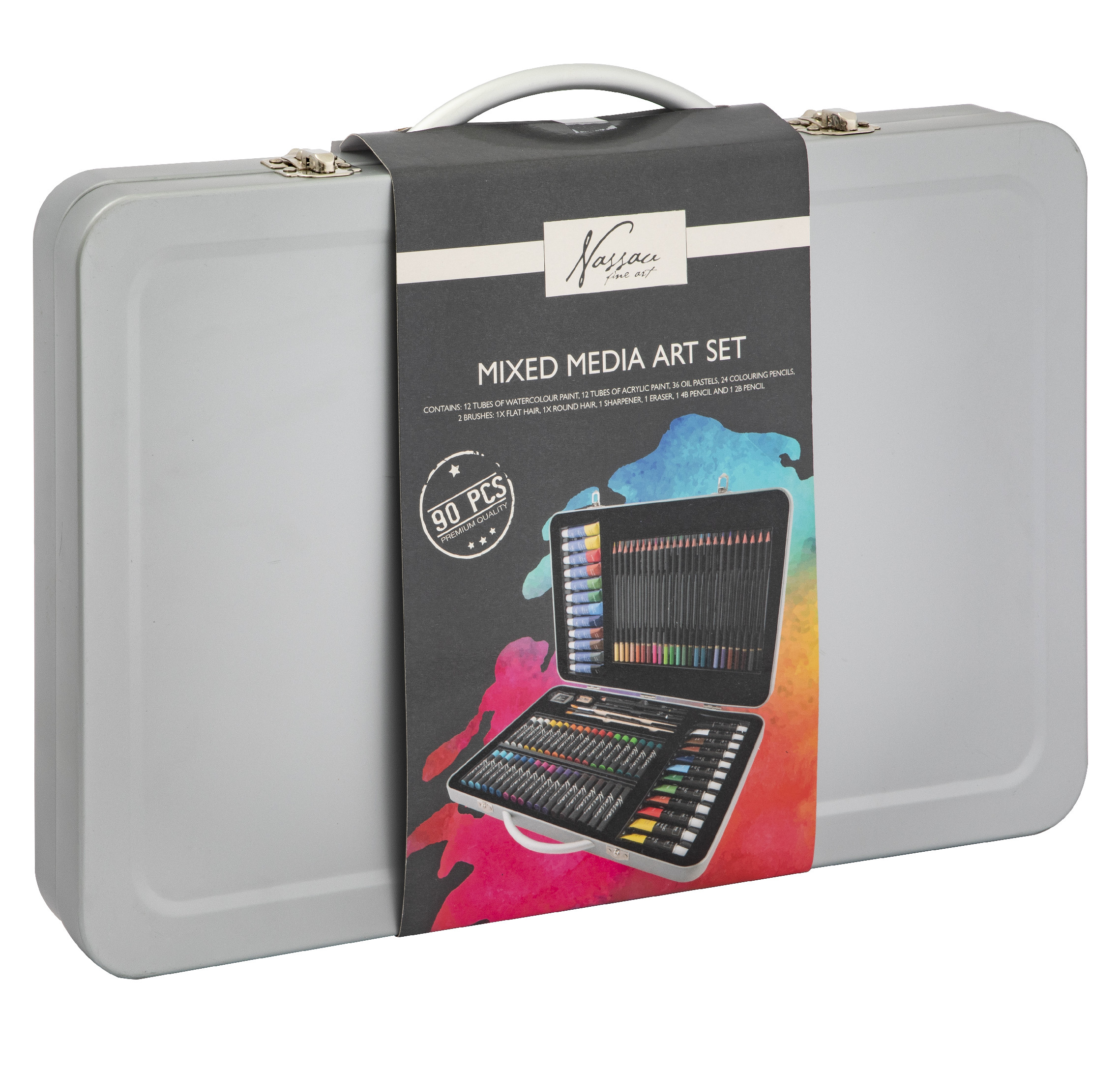 Profesionální malířská sada, 90 ks