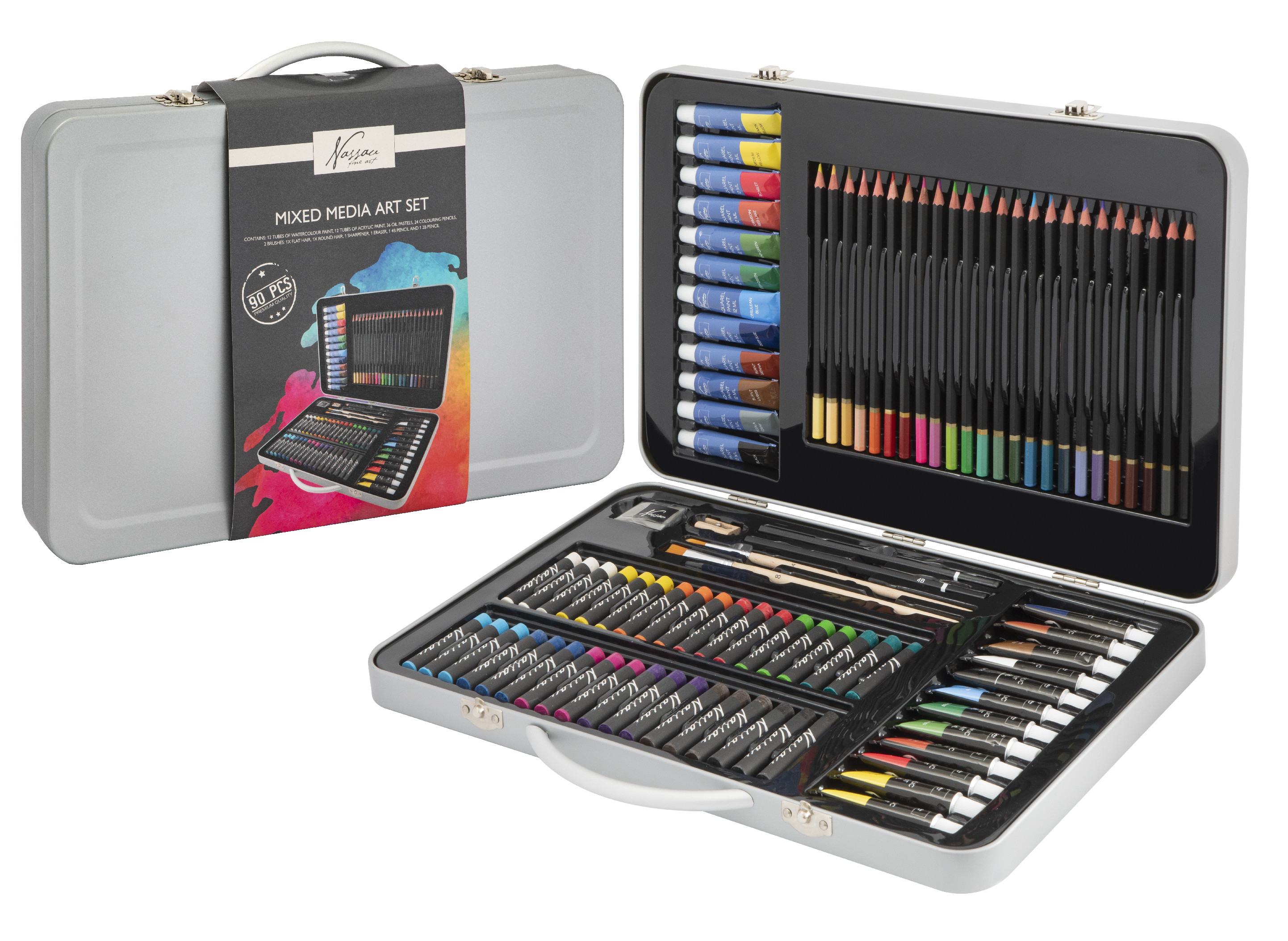 Profesionální malířská sada, 90 ks
