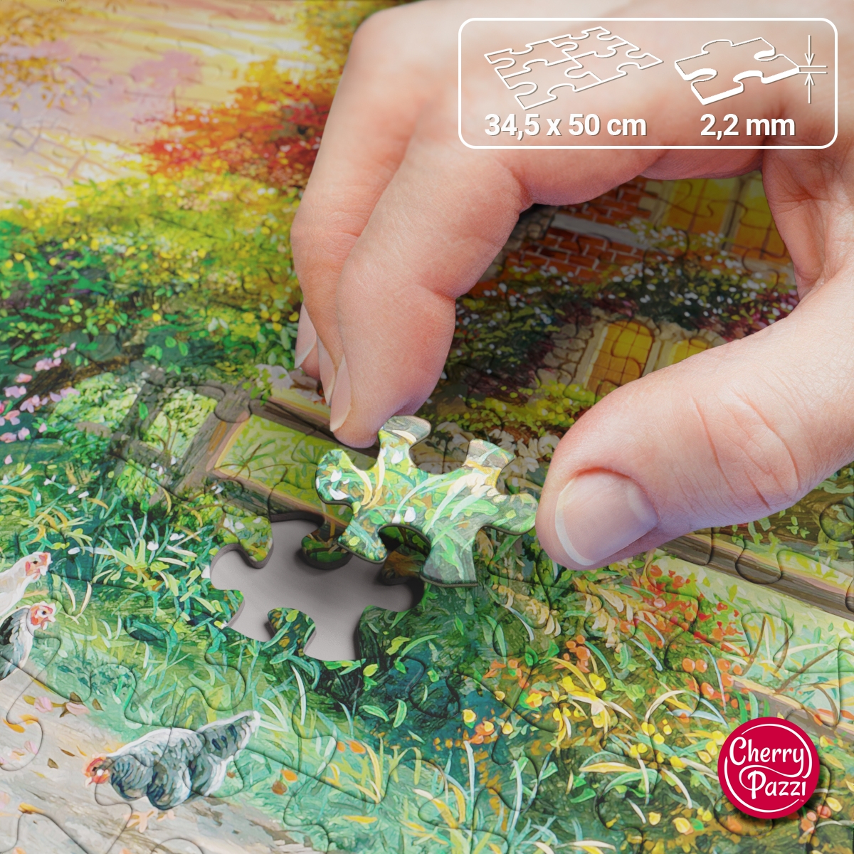 Puzzle 500d. Cherry Pazzi, Teplo domova
