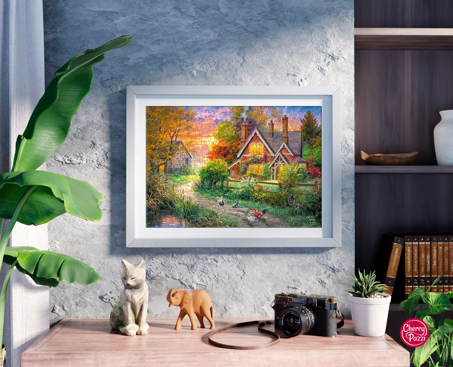 Puzzle 500d. Cherry Pazzi, Teplo domova