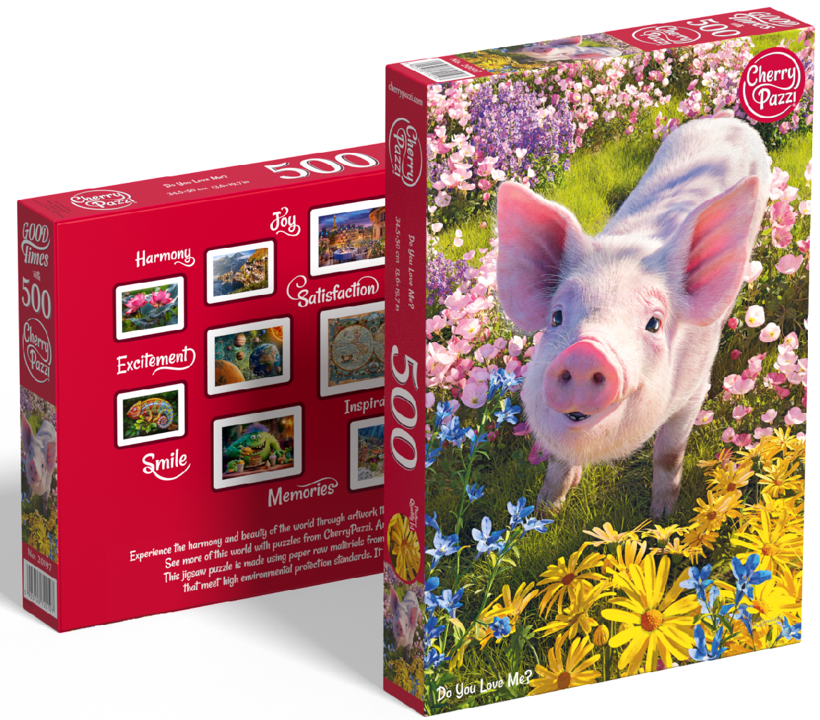 Puzzle 500d. Cherry Pazzi, Máš mě rád?