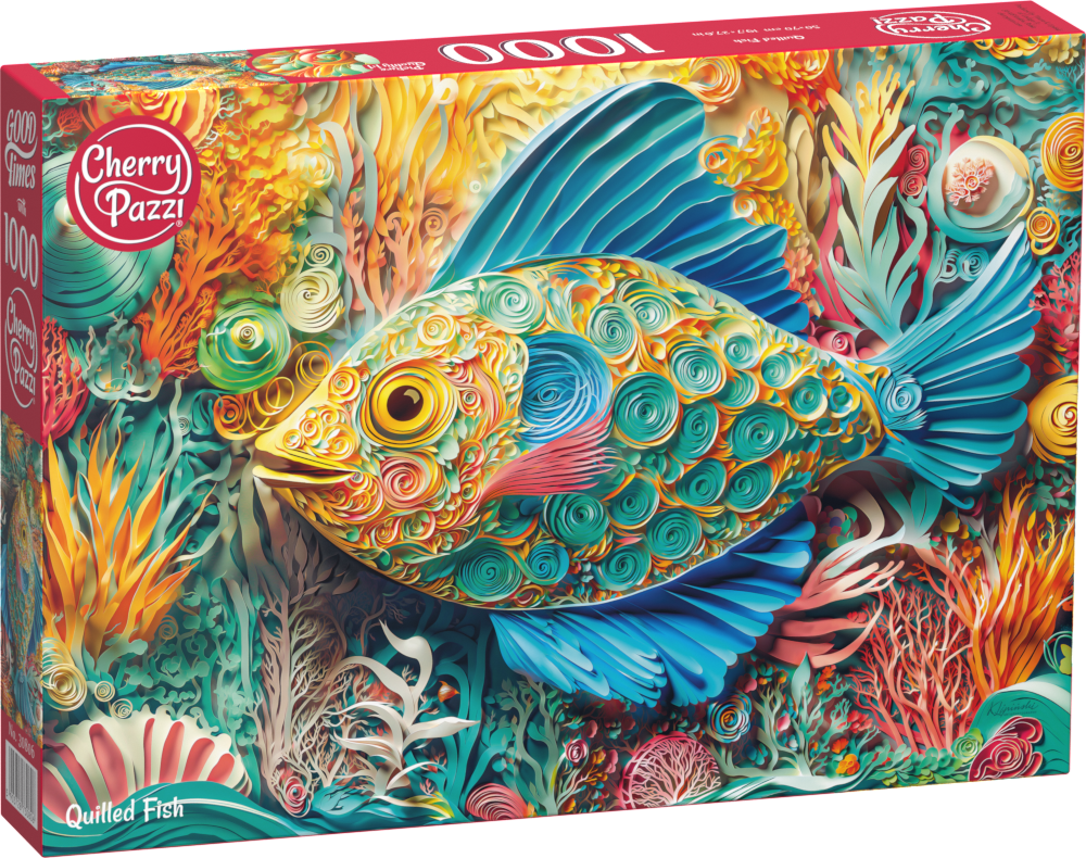 Puzzle 1000d. Cherry Pazzi, Ryba