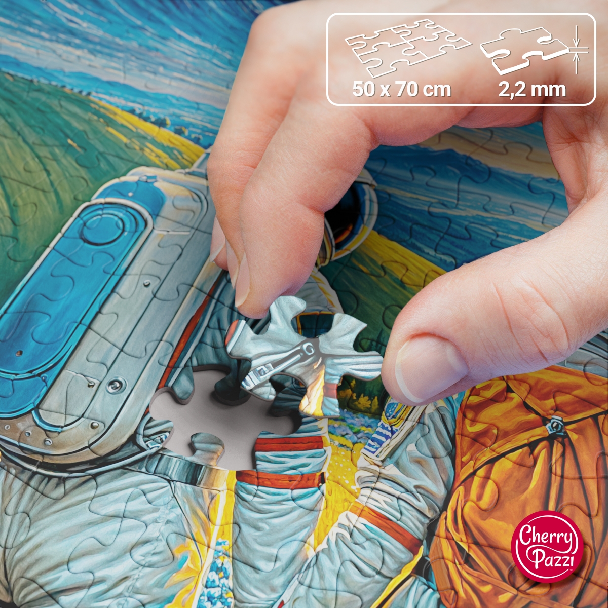 Puzzle 1000d. Cherry Pazzi, Kosmická láska