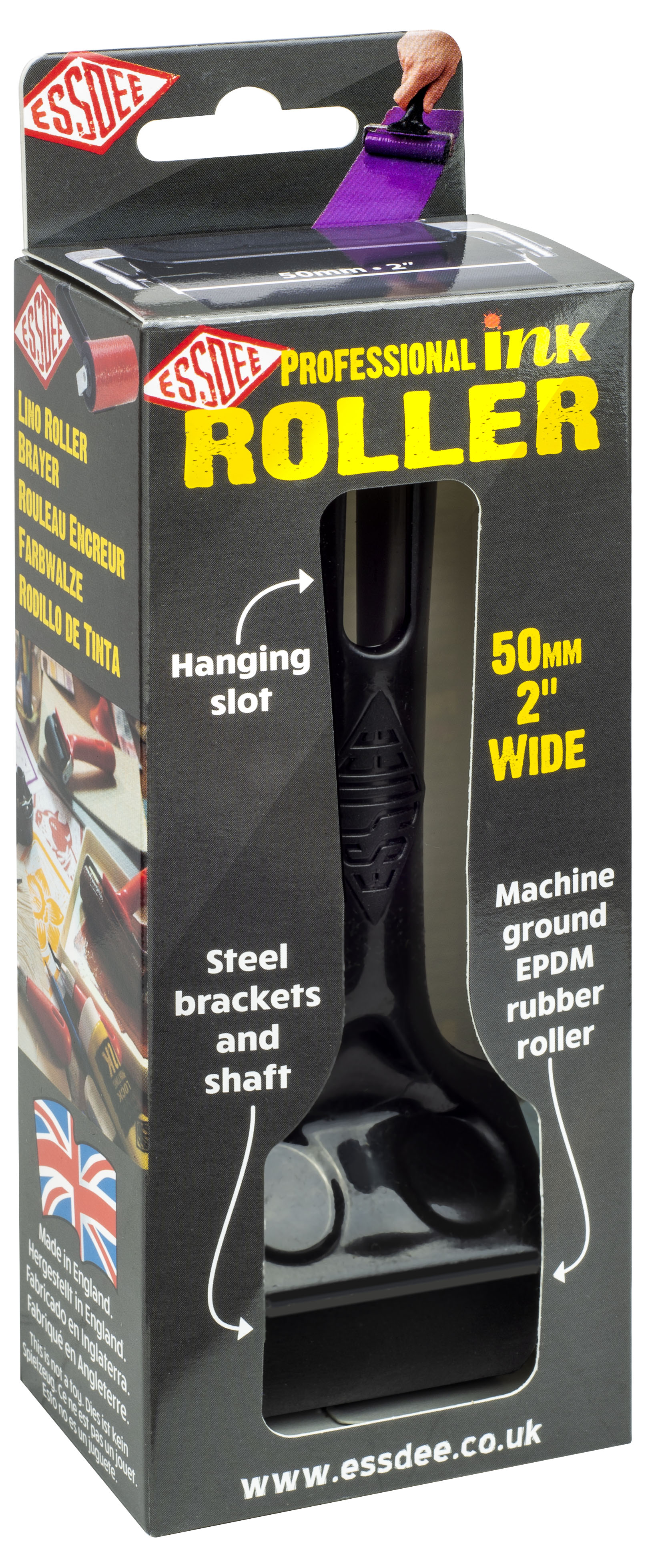 Váleček na linoryt DeLuxe 5 cm, ESSDEE