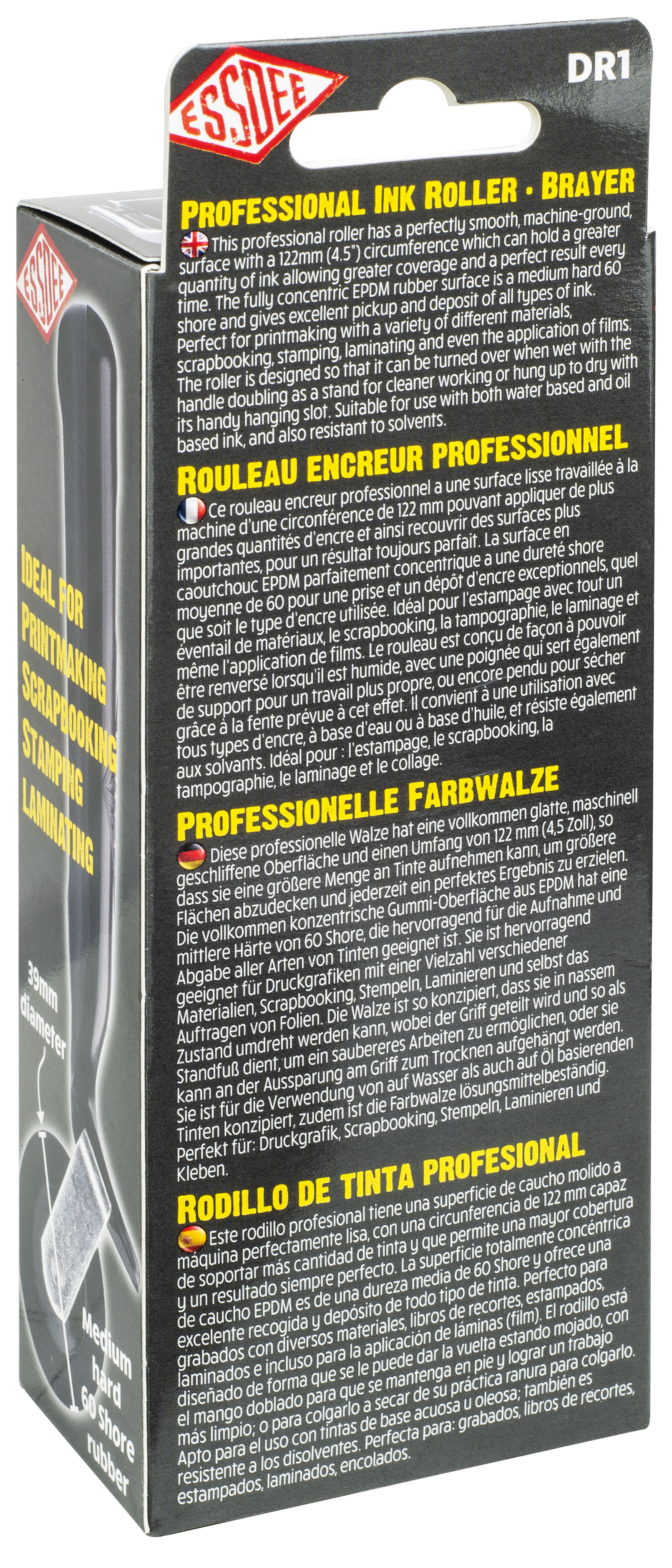 Váleček na linoryt DeLuxe 5 cm, ESSDEE