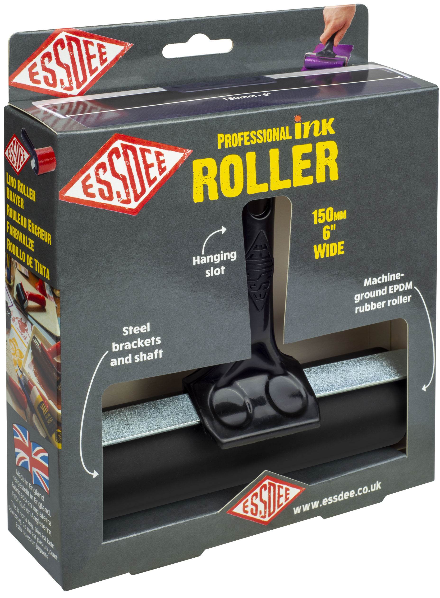 Váleček na linoryt DeLuxe 15 cm, ESSDEE