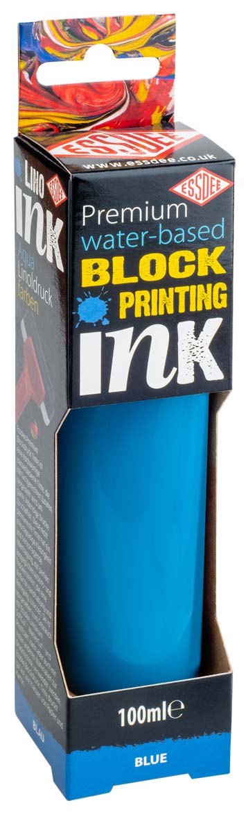 Barva na linoryt 100 ml - Modrá "Blue"