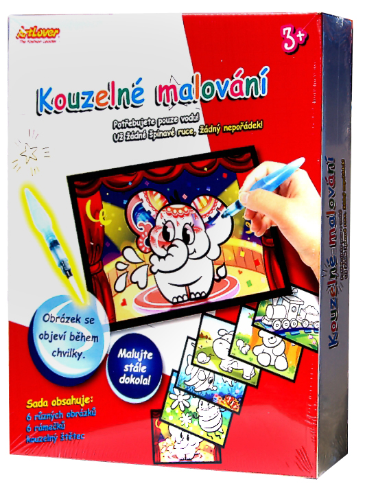 Kouzelné malování vodou - krabice