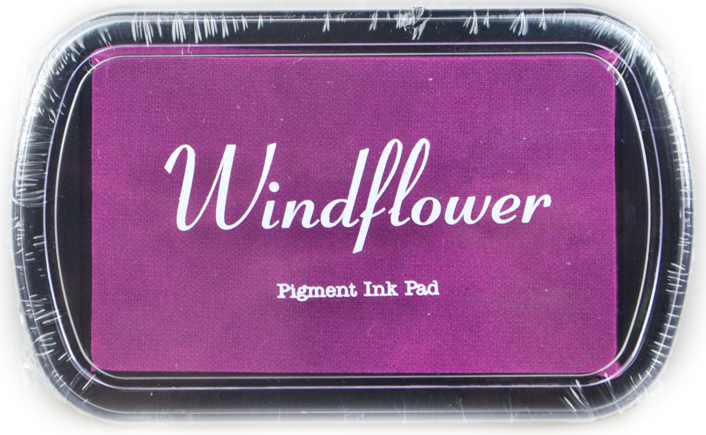 Polštářek pro razítkování na papír - Fialová