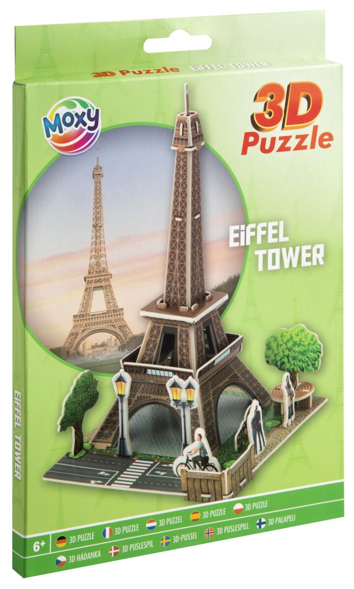 Papírové 3D puzzle - Eiffelova věž