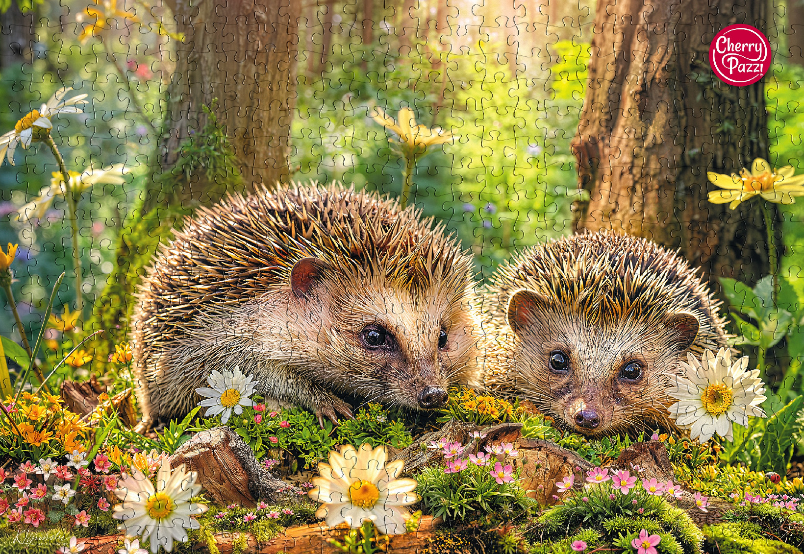 Puzzle 500d. Cherry Pazzi Roztomilí návštěvníci