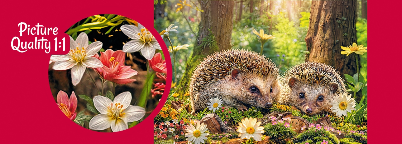 Puzzle 500d. Cherry Pazzi Roztomilí návštěvníci