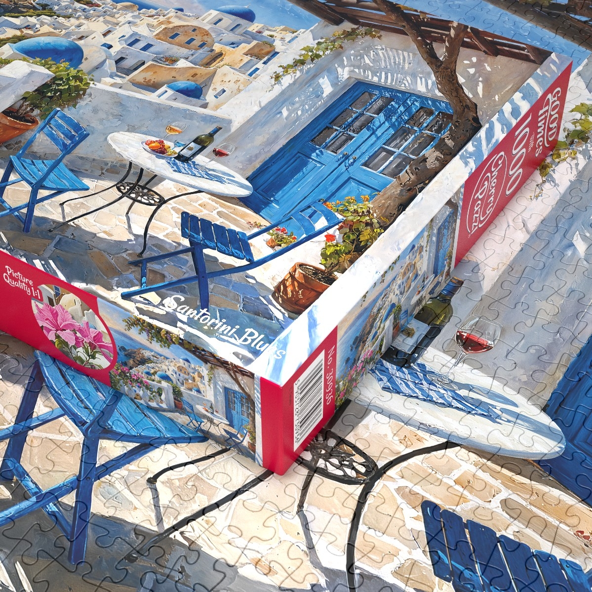 Puzzle 1000d. Cherry Pazzi, Santorinské blues