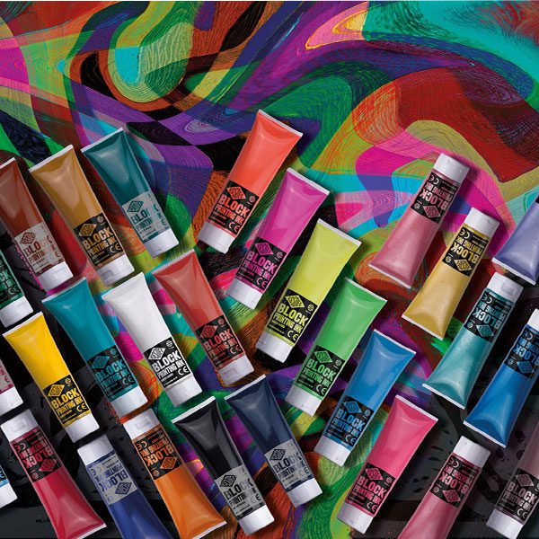 Barva na linoryt 300 ml - Černá