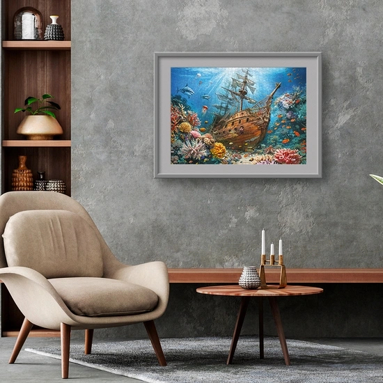 Puzzle 1000 dílků, Cherry Pazzi, Potopený poklad